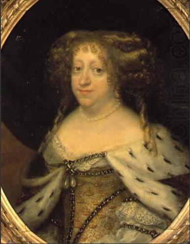 Queen Sophie Amalie painted in, Abraham Wuchters